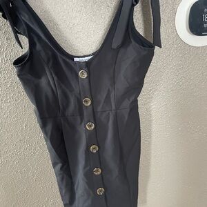 Revamped Elegant Black Dress